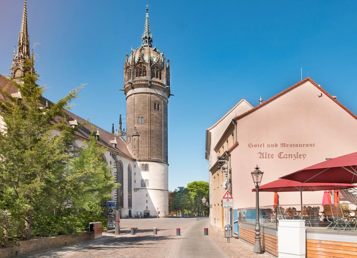 Hotel Alte Canzley ルターシュタット・ヴィッテンベルク エクステリア 写真