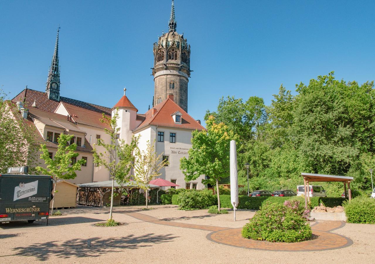Hotel Alte Canzley ルターシュタット・ヴィッテンベルク エクステリア 写真